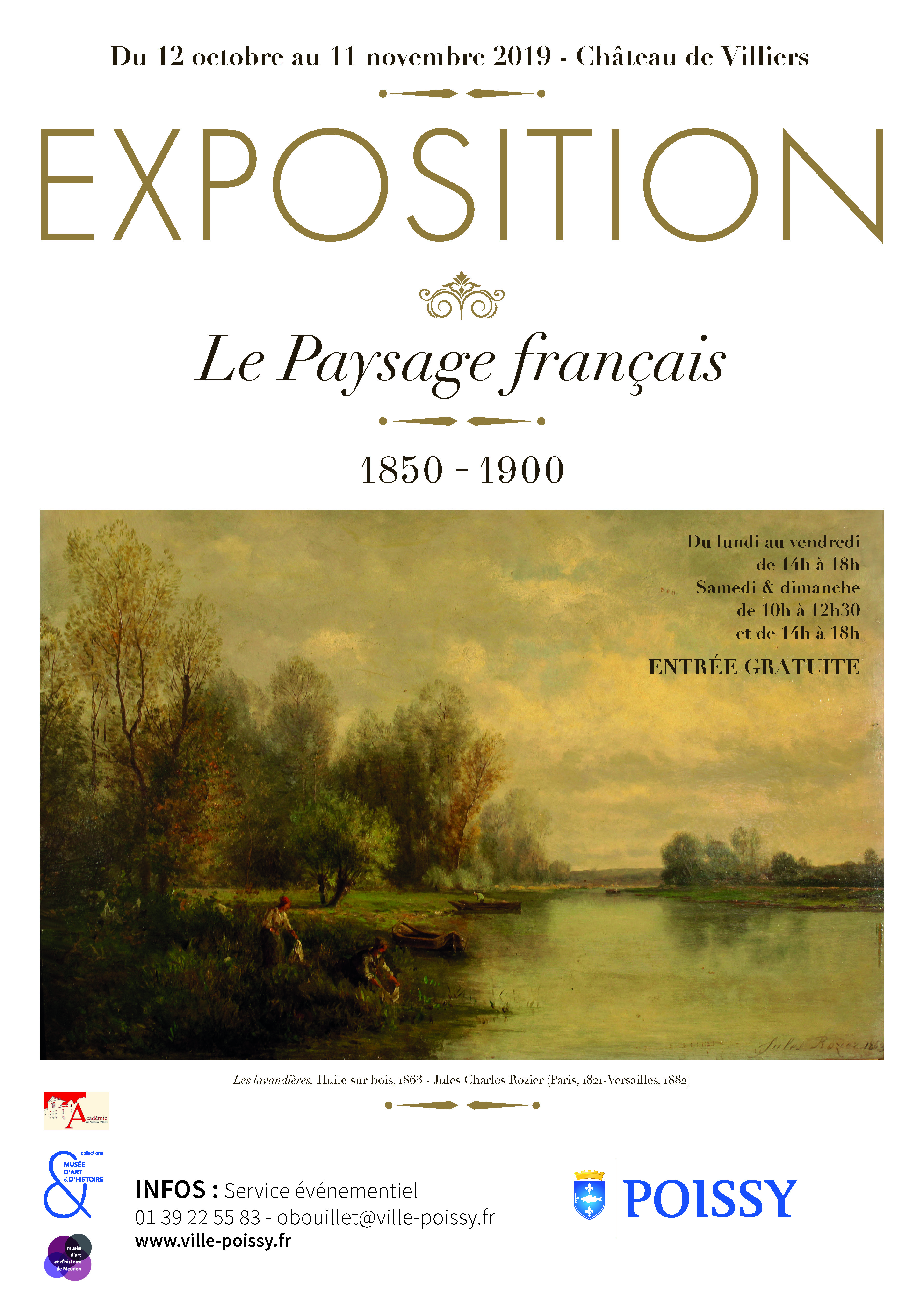 Exposition paysage francais