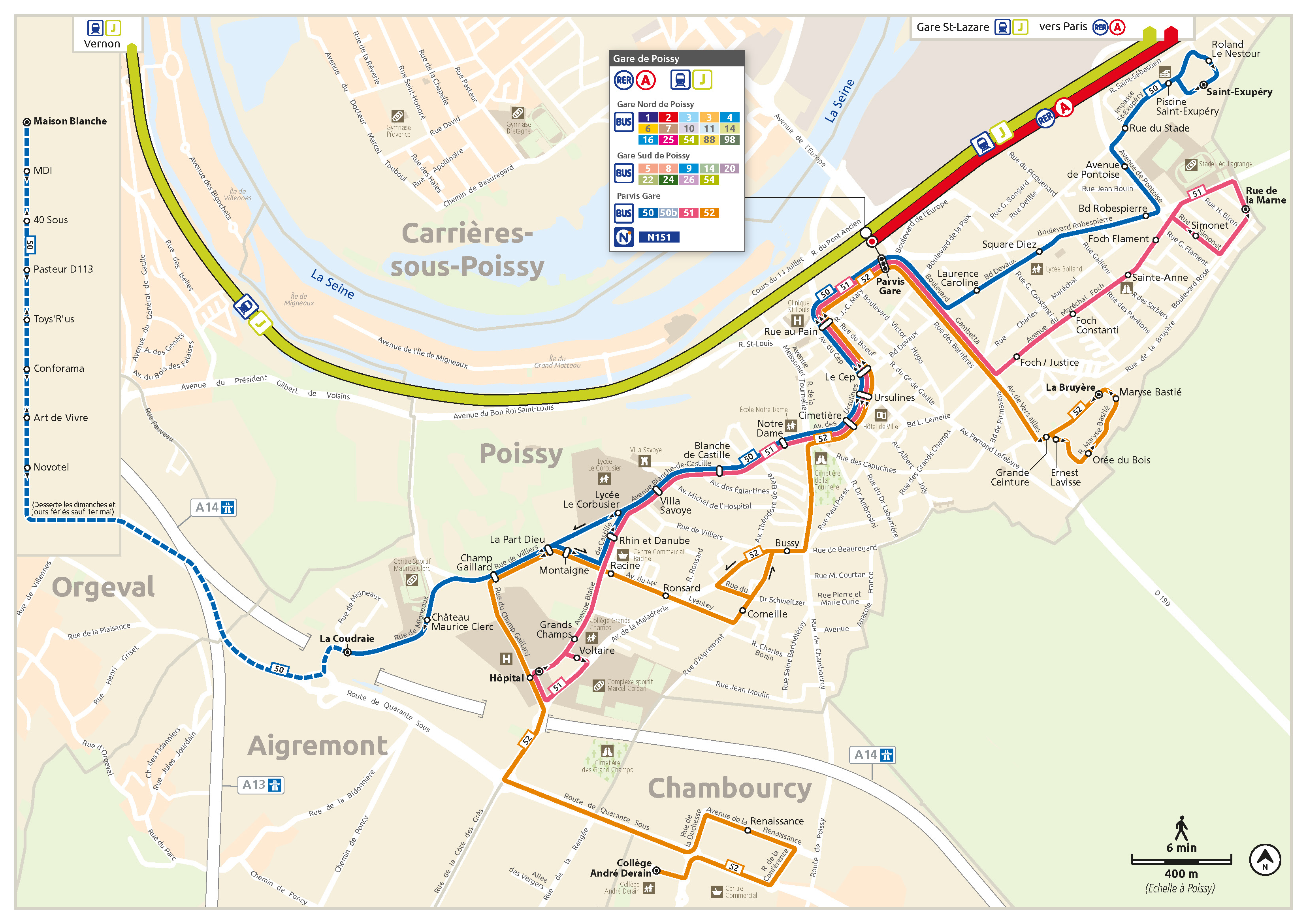 Plan de Poissy  Voyages  Cartes