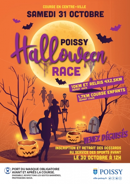 Affiche-POISSY-HALOWEEN-RACE